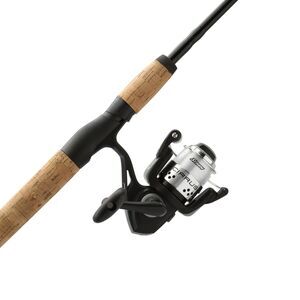 Shakespeare Cirrus 6'6" Spinning Fishing Rod & Reel Combo 2-Piece Graphite